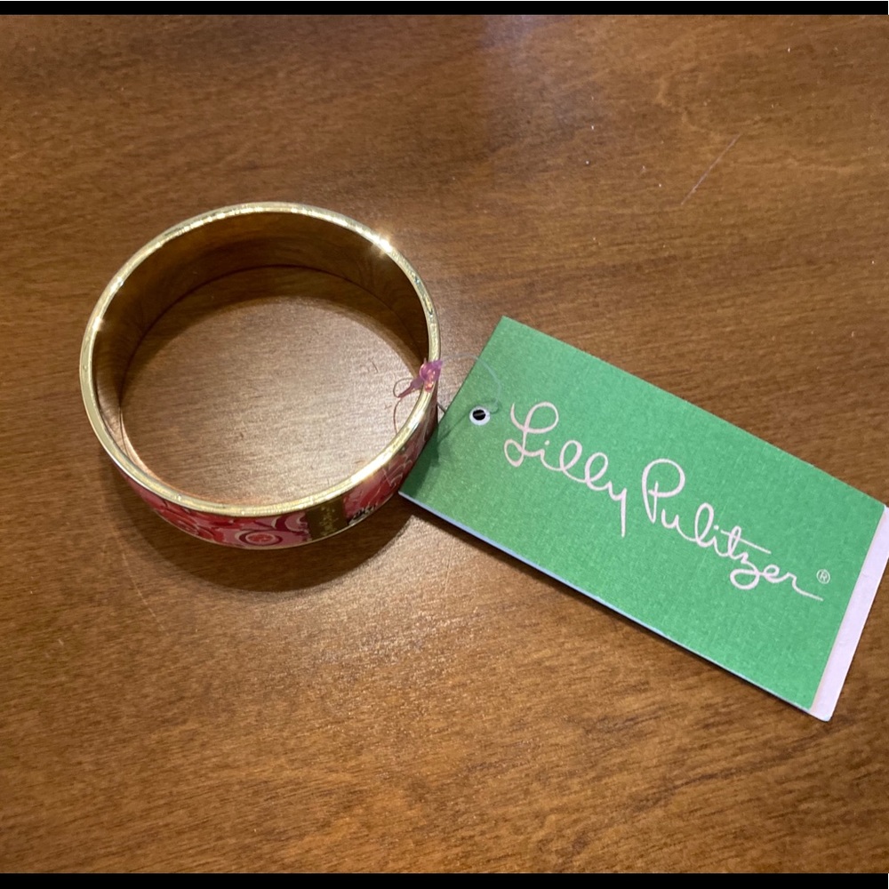 Lilly Pulitzer Alpha Omicron Pi Bangle